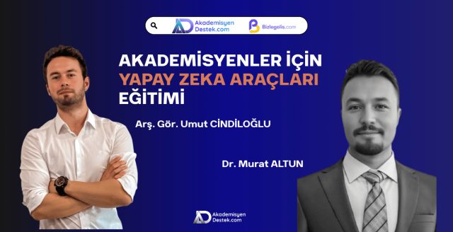 Akademisyenler için Yapay Zeka Araçları Webinar